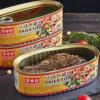 184G Canned Fried Dace Black Beans Preservation Seasoned Salty Flavor