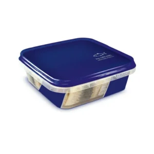 350 g Atlantic Herring Fillet Pieces Lightly Salted in Oil