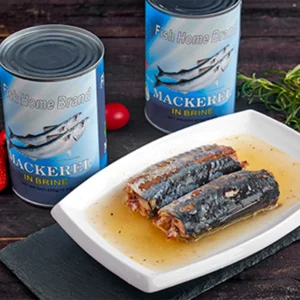 425g Canned Fish Chunks Syrup Preserved Salted Mackerel