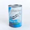 Canned Fillets of Mackerel in Brine 425g