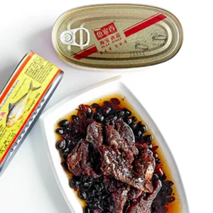Canned Fried Yellow Croaker Fillet with Salted Black Beans 184g