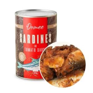 Canned Sardines in Tomato Sauce Oil Preserved 155g 425g Ready to Eat BRC HACCP & Halal Certified