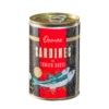 Canned Sardines in Tomato Sauce with Oil Preserved and Body Part