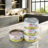 Canned Tuna Solid Light Meat Skipjack and White Meat Yellowfin Chunks in Vegetable Oil