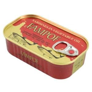 Fresh Horse Mackerel Tin Fish in Vegetable Oil
