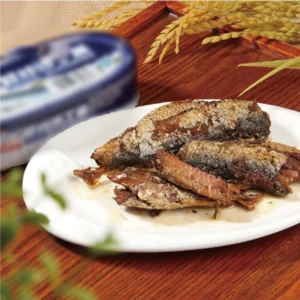 Oil Preserved Canned Sardines Ready to Eat Seafood Cooked Snack Side Dish 24 Month Shelf Life