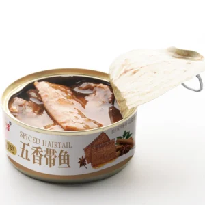 Ready to Eat Tinned Ribbon Fish Long Shelf Life Emergency Survival Canned Food Products Canned Hairtail Fish From China Supplier