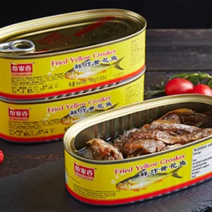 Sealed Yellow Croaker Can 168g Seafood Fish Tin