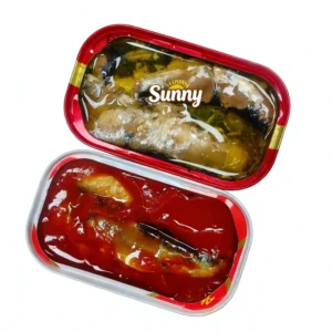 Tin Canned Hairtail Sardine Fish In Tomato Sauce Halal